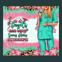 Not All Angels Have Wings Blonde Nurse Classic Tee | Teevron