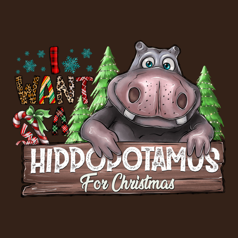 Iwant Hippopota Maps For Christmas Heavy Core Tee by CowhideDigitalArt | Teevron