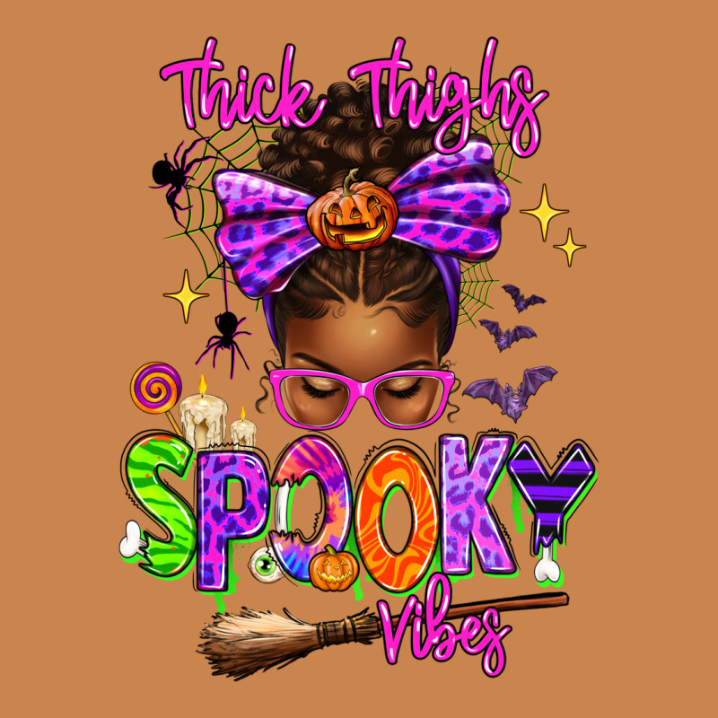 Thick Thighs Spooky Vibes Heavyweight Hoodie by texasbilliewilder | Teevron