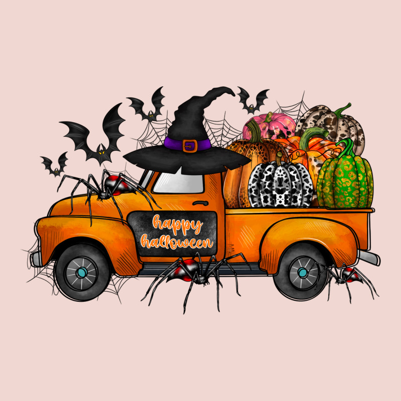 Happy Halloween Truck Premium Sweatshirt by CowhideDigitalArt | Teevron