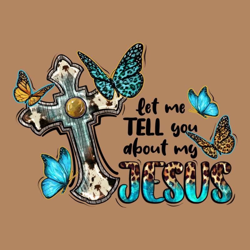 Let Me Tell You About My Jesus Long Sleeve Tee by BarkalooDesign | Teevron