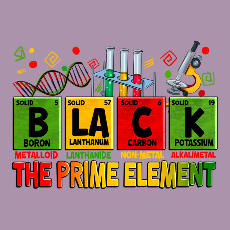 Black The Prime Element Heavyweight Hoodie by Zillion Design Studio | Teevron