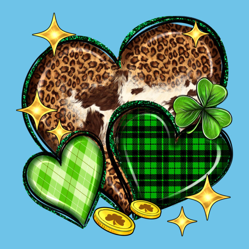 St. Patrick's Day Hearts Premium Sweatshirt by Neo Western | Teevron