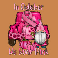 Breast Cancer Awareness Pink Truck Gnomes Heavyweight Hoodie | Teevron