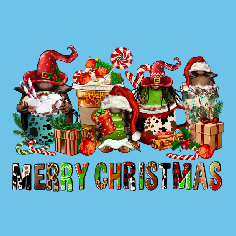 Merry Christmas Coffee Afro Gnomies Premium Sweatshirt by FaDigitalArtStudio | Teevron