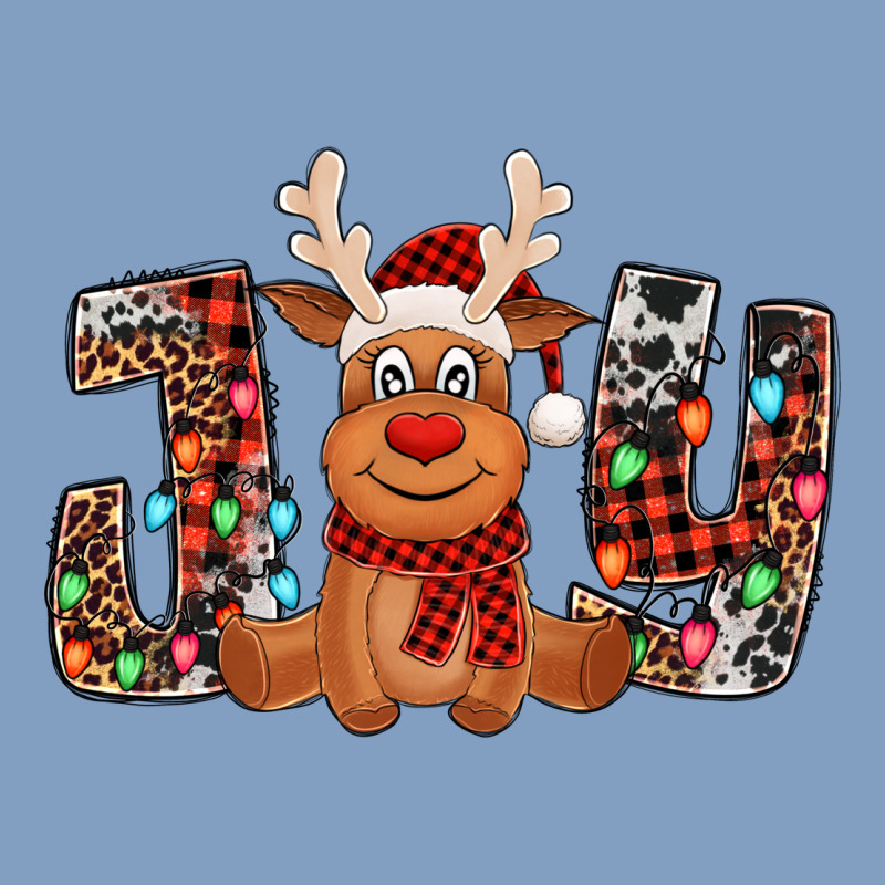 Joy Christmas Reindeer Urban Hoodie by Jasminsmagicworld | Teevron