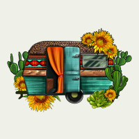 Caravan Sunflowers And Cactus Urban Heavy Tee | Teevron