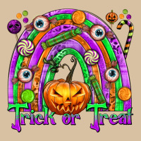 Trick Or Treat Halloween Rainbow Heavyweight Hoodie | Teevron