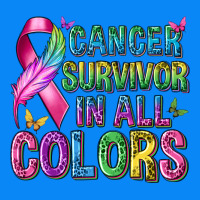 Cancer Survivor In All Colors Zipper Hoodie | Teevron