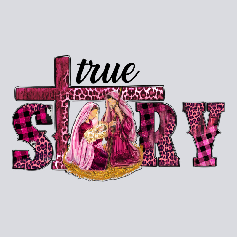Pink Christmas True Story Holy Family Zipper Hoodie by RanaPortraitStore | Teevron