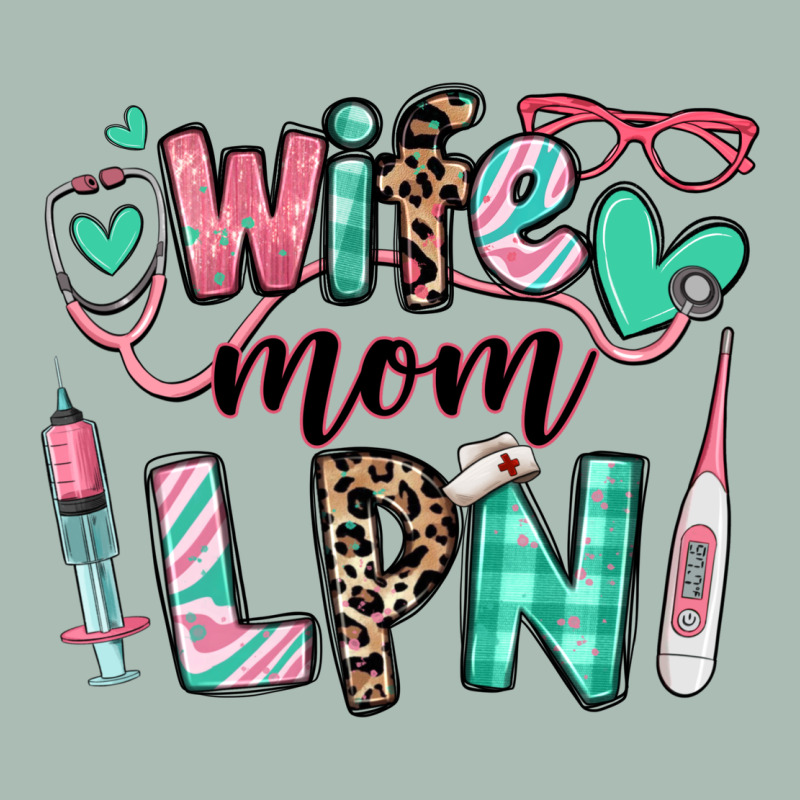Wife Mom Lpn Licensed Practical Nurse Classic Tee by RanaPortraitStore | Teevron