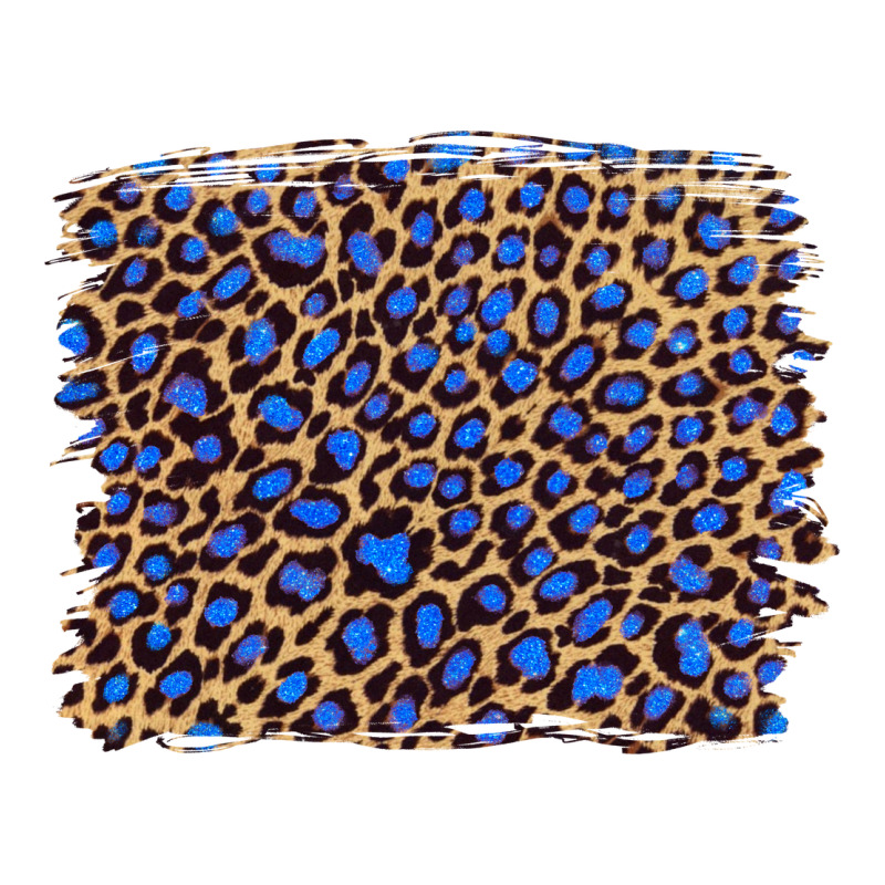 Leopard With Navy Blue Glitter Premium Hoodie by Artiststas | Teevron