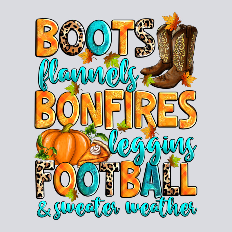 Boots Flannels Bonfires Leggins American Football Zipper Hoodie by RanaPortraitStore | Teevron