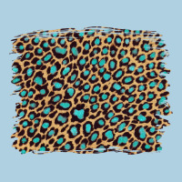 Leopard With Turquoise Glitter Premium Hoodie | Teevron