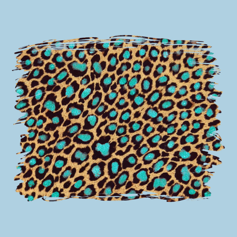 Leopard With Turquoise Glitter Premium Hoodie by Artiststas | Teevron