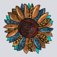 Fall Tooled Leather Sunflower Zipper Hoodie | Teevron