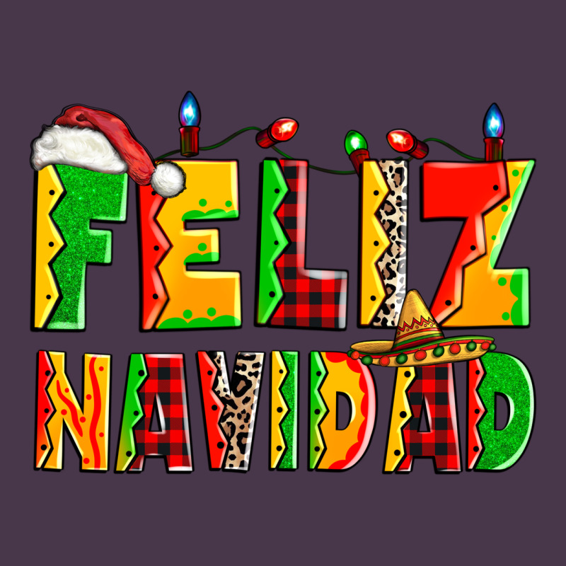 Feliz Navidad Heavyweight Hoodie by Zillion Design Studio | Teevron