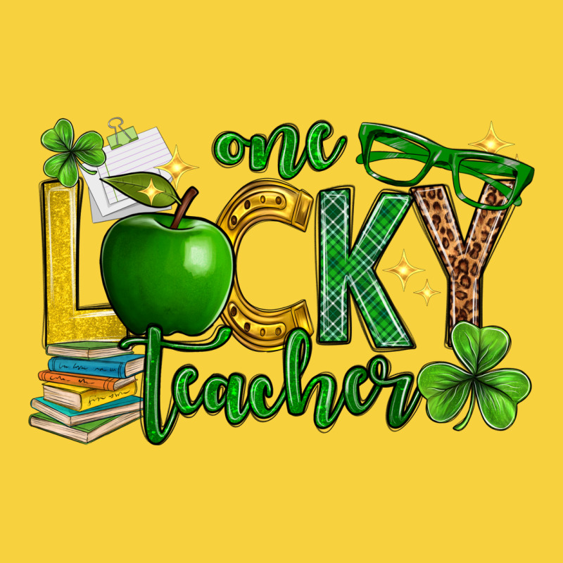 St. Patrick's Day One Lucky Teacher Premium Sweatshirt by Neo Western | Teevron