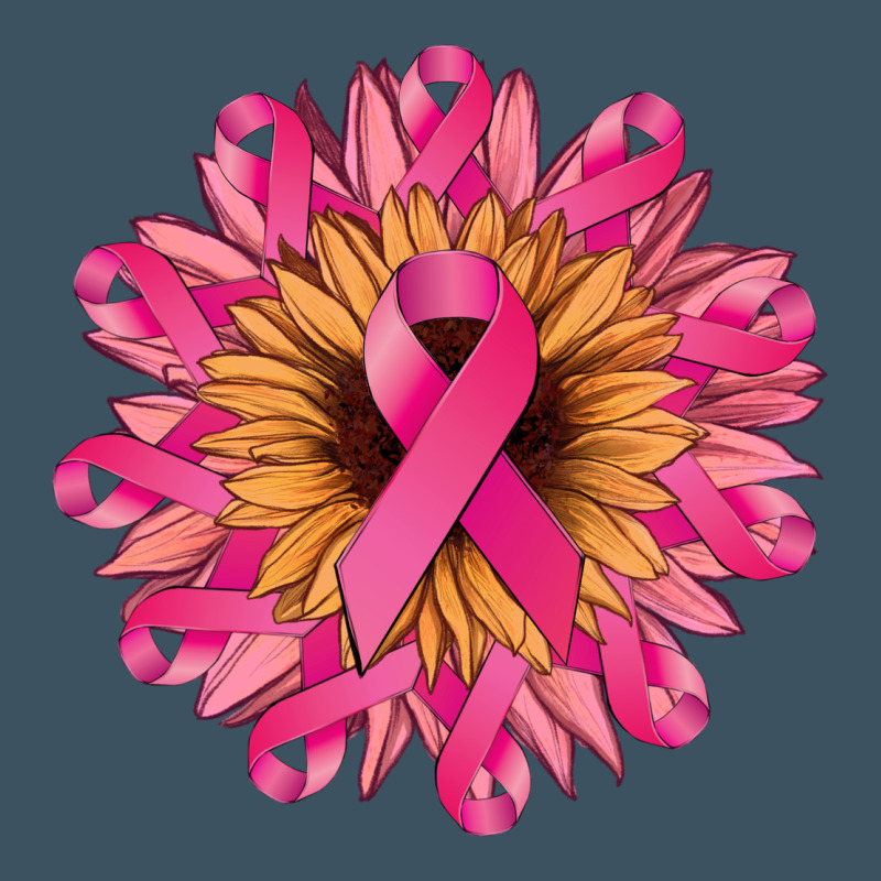 Cancer Ribbon Sunflower Urban Hoodie by NancyCooperArtShop | Teevron