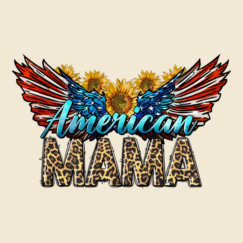 Western American Mama With Sunflowers Premium Tee by LillyAllenDesigns | Teevron