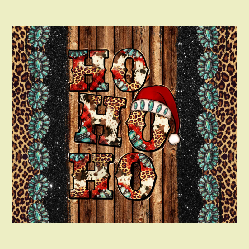 Ho Ho Ho Western Christmas Urban Hoodie by Jasminsmagicworld | Teevron