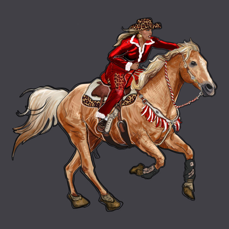 Christmas Cowgirl Heavyweight Hoodie by RanaPortraitStore | Teevron