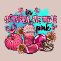 In October We Wear Pink American Football Premium Hoodie | Teevron