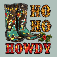 Christmas Cowboy Boots Ho Ho Howdy Heavyweight Hoodie | Teevron