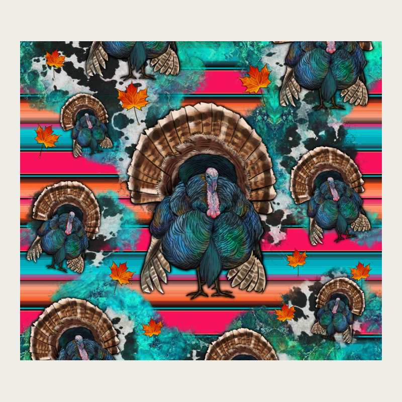 Thanksgiving Turkey Zipper Hoodie by RanaPortraitStore | Teevron