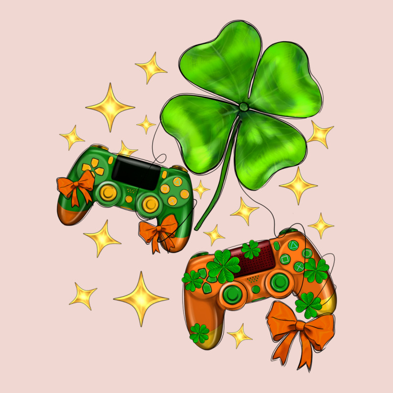 St. Patrick's Day With Game Control And Clover Premium Sweatshirt by Neo Western | Teevron