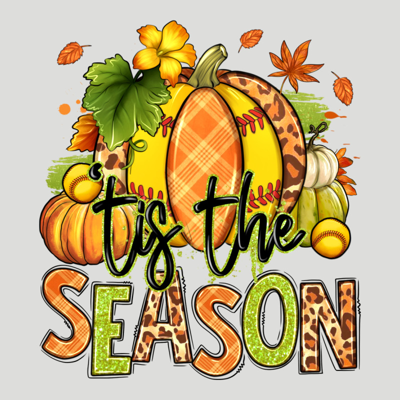 Tis' The Season Fall Softball Zipper Hoodie by RanaPortraitStore | Teevron