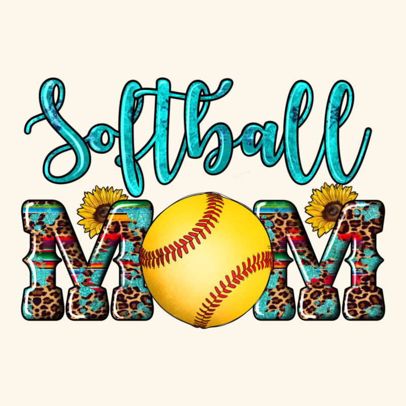 Western Leopard  Sunflowers Glitter Mom Softball Premium Hoodie by Artiststas | Teevron