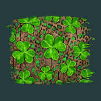 St Patricks Day Shamrock And Leopard Distressed Ba Classic Tee | Teevron