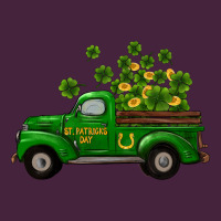 St Patricks Truck Shamrock Horseshoe Gold Classic Tee | Teevron