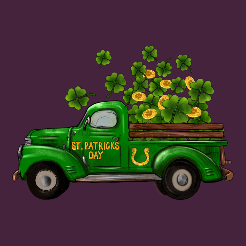 St Patricks Truck Shamrock Horseshoe Gold Classic Tee by RanaPortraitStore | Teevron