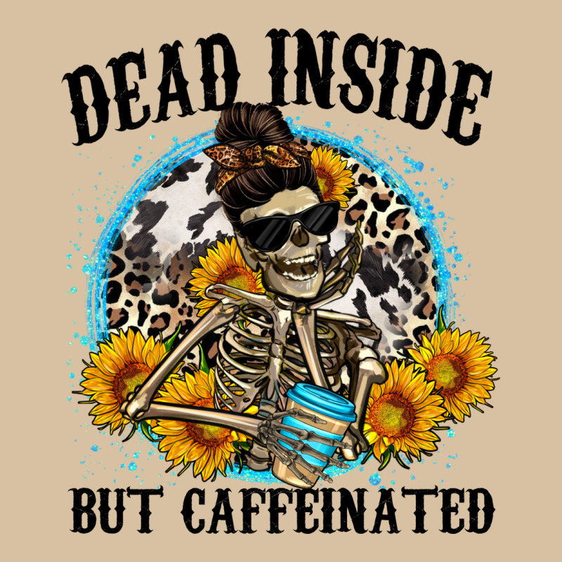 Dead Inside But Caffeinated Heavyweight Hoodie by Zillion Design Studio | Teevron