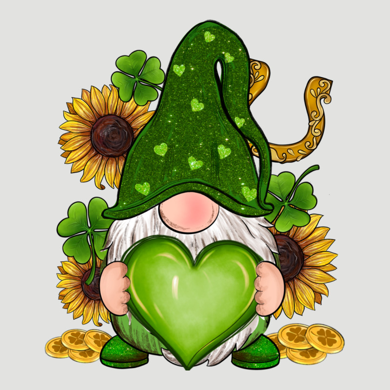 St Patricks Day Shamrock Sunflowers Gnomes Classic Tee by RanaPortraitStore | Teevron