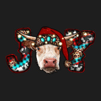 Christmas Joy Cow Heavyweight Hoodie | Teevron