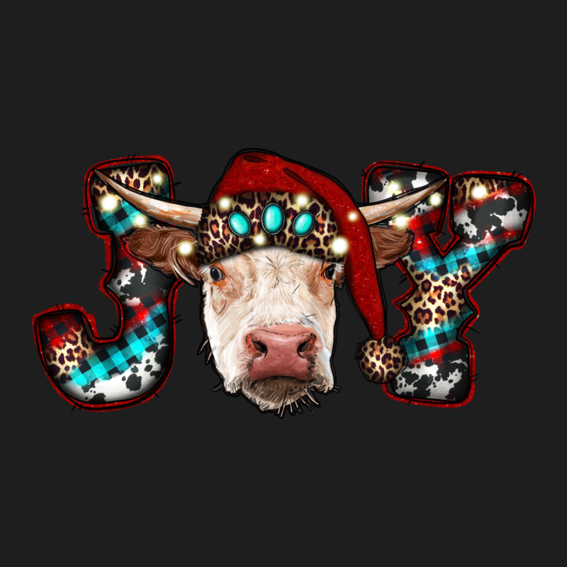 Christmas Joy Cow Heavyweight Hoodie by RanaPortraitStore | Teevron