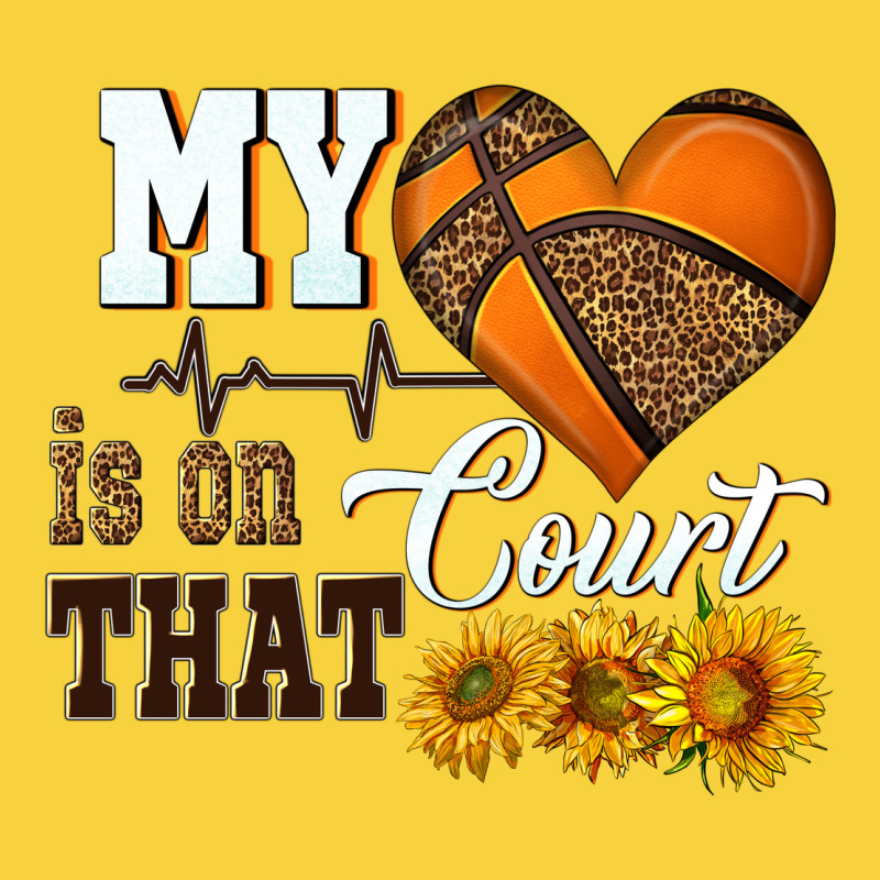 My Heart Is On That Court Premium Sweatshirt by HRA Design Shop | Teevron