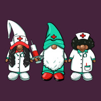 African American Nurse Gnomies Medical Gnomies Long Sleeve Tee | Teevron