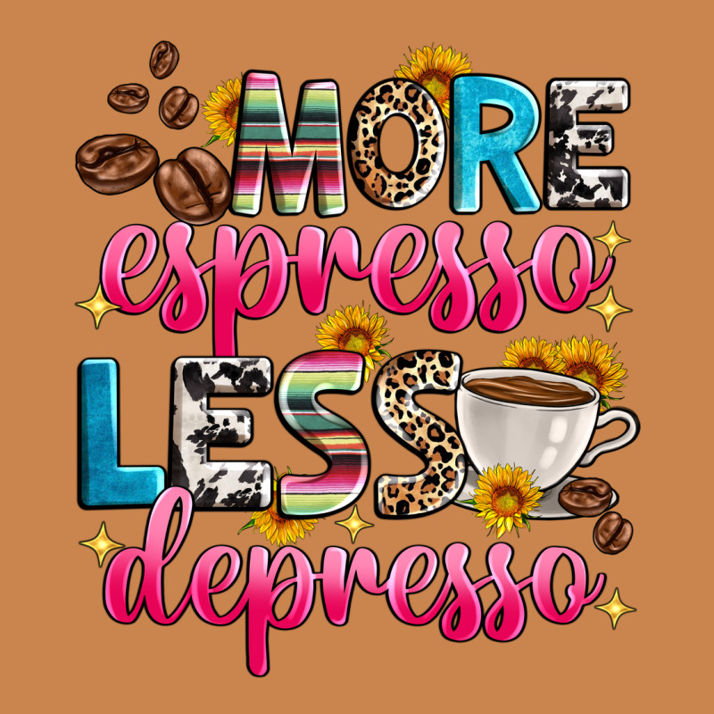 More Espresso Less Depresso Heavyweight Hoodie by Zillion Design Studio | Teevron