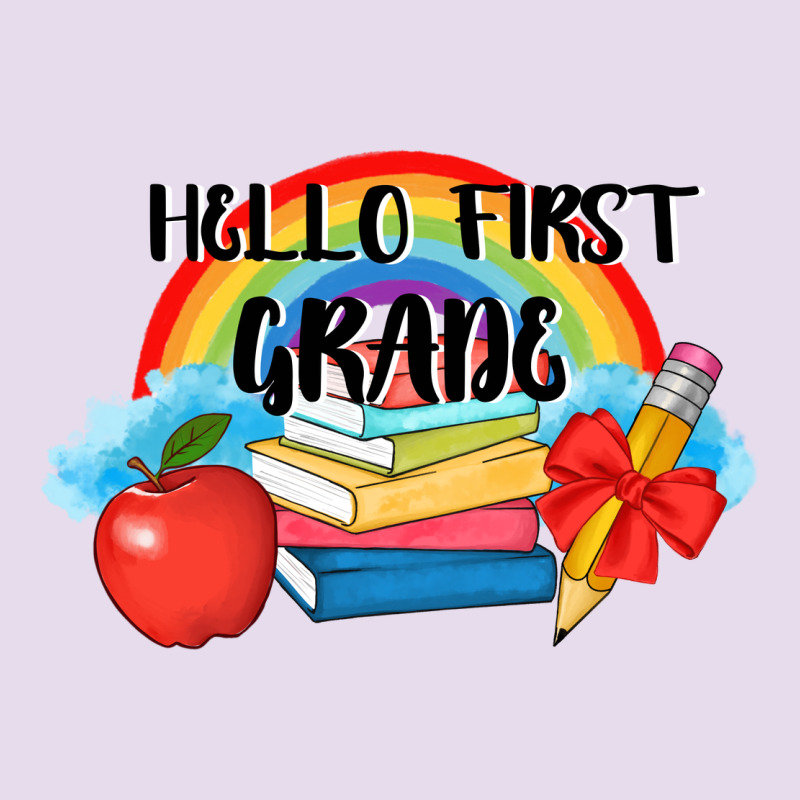 Back To School Hello First Grade 3200x2400 Premium Hoodie by AdoDesignShop | Teevron
