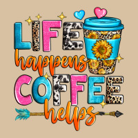 Life Happens Coffee Helps Heavyweight Hoodie | Teevron