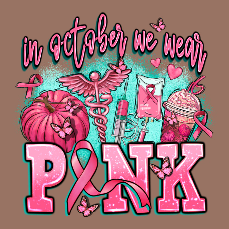 In October We Wear Pink Premium Hoodie by AdoDesignShop | Teevron