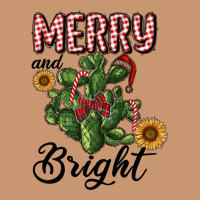 Merry And Bright With Cactus Heavyweight Hoodie | Teevron