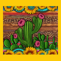 Sunflowers Turquoise Serape Cactus Tumbler Premium Hoodie | Teevron