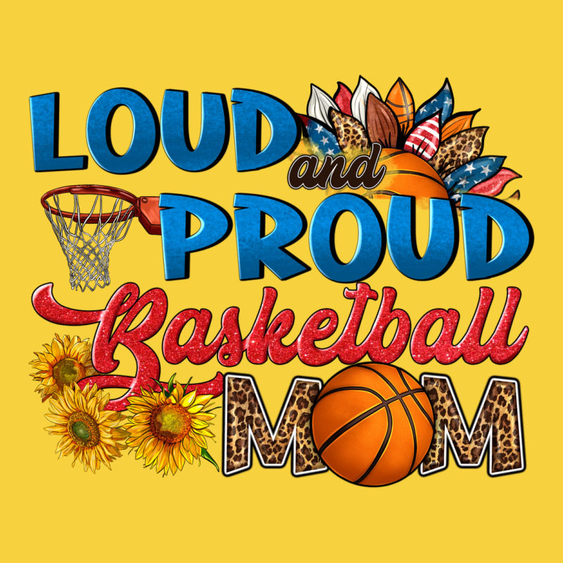 Loud And Proud Basketball Mom Premium Sweatshirt by HRA Design Shop | Teevron