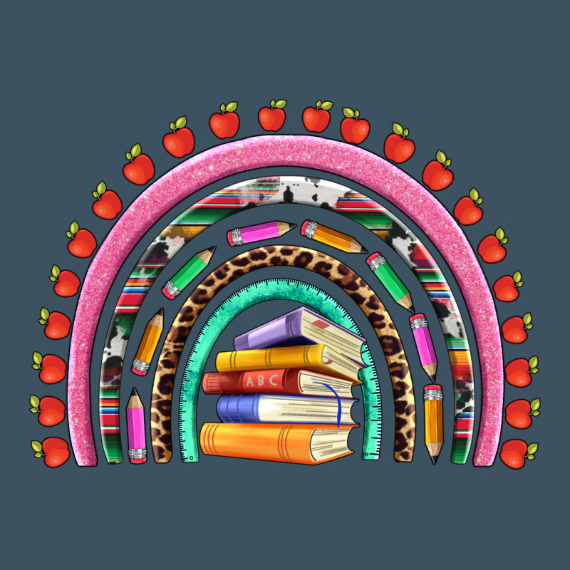 Teacher Pen Apple Books Rainbow Urban Heavy Tee by Artiststas | Teevron