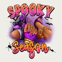 Spooky Season Sneaker And Heel Afro Woman Zipper Hoodie | Teevron